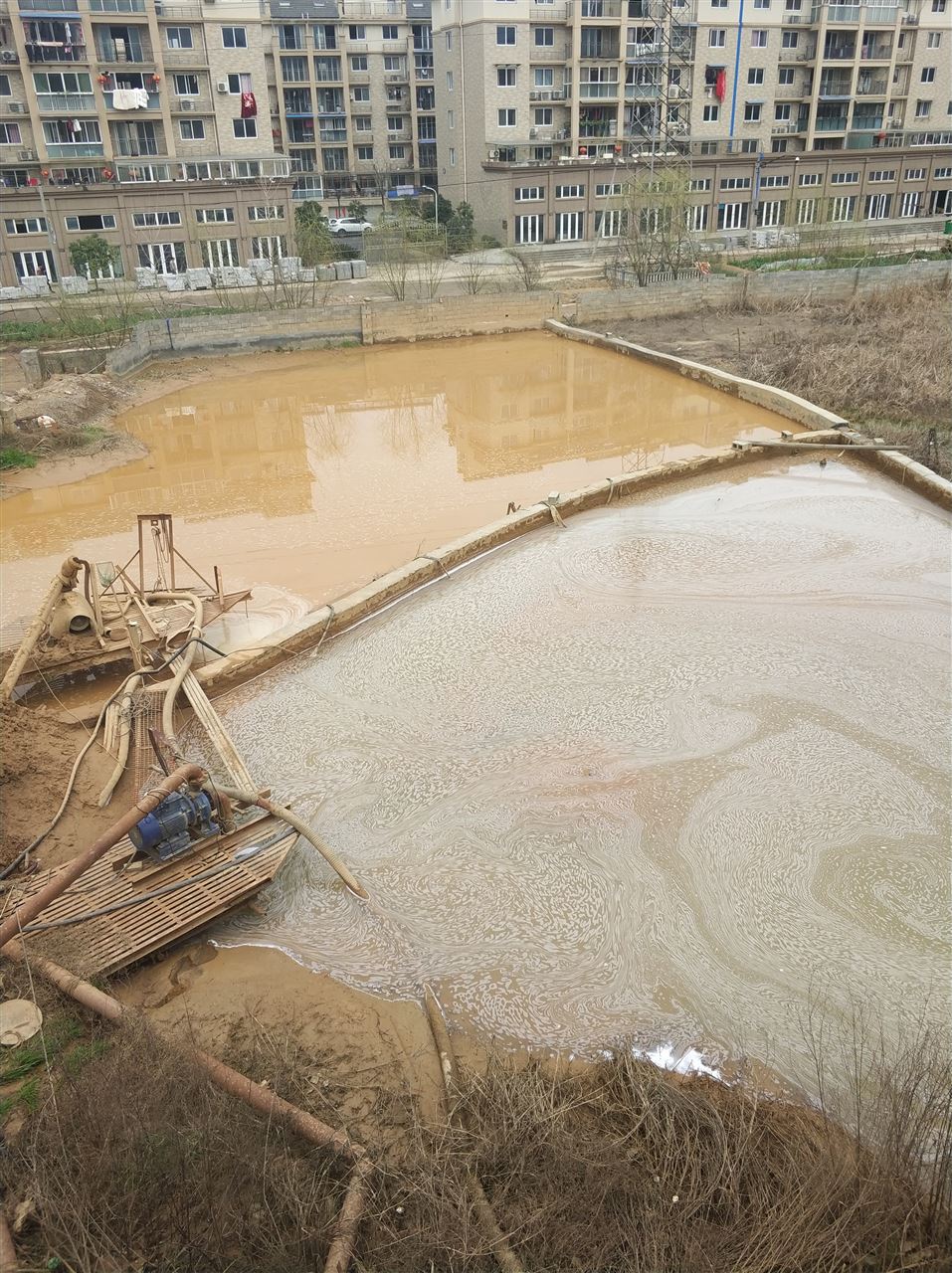 市中沉淀池淤泥清理-厂区废水池淤泥清淤