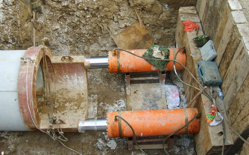 市中顶管工程的施工方式